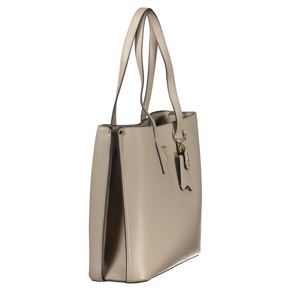 Guess Jeans Grigio Poliuretano Women's Handbag - HBPS Beauty & Fashion