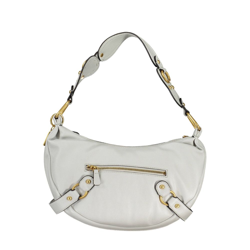 Guess Jeans Grigio Polyurethane Women Shoulder Bag - HBPS Beauty & Fashion
