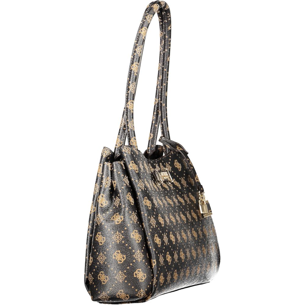 Guess Jeans Marrone Poliuretano Women Handbag - HBPS Beauty & Fashion