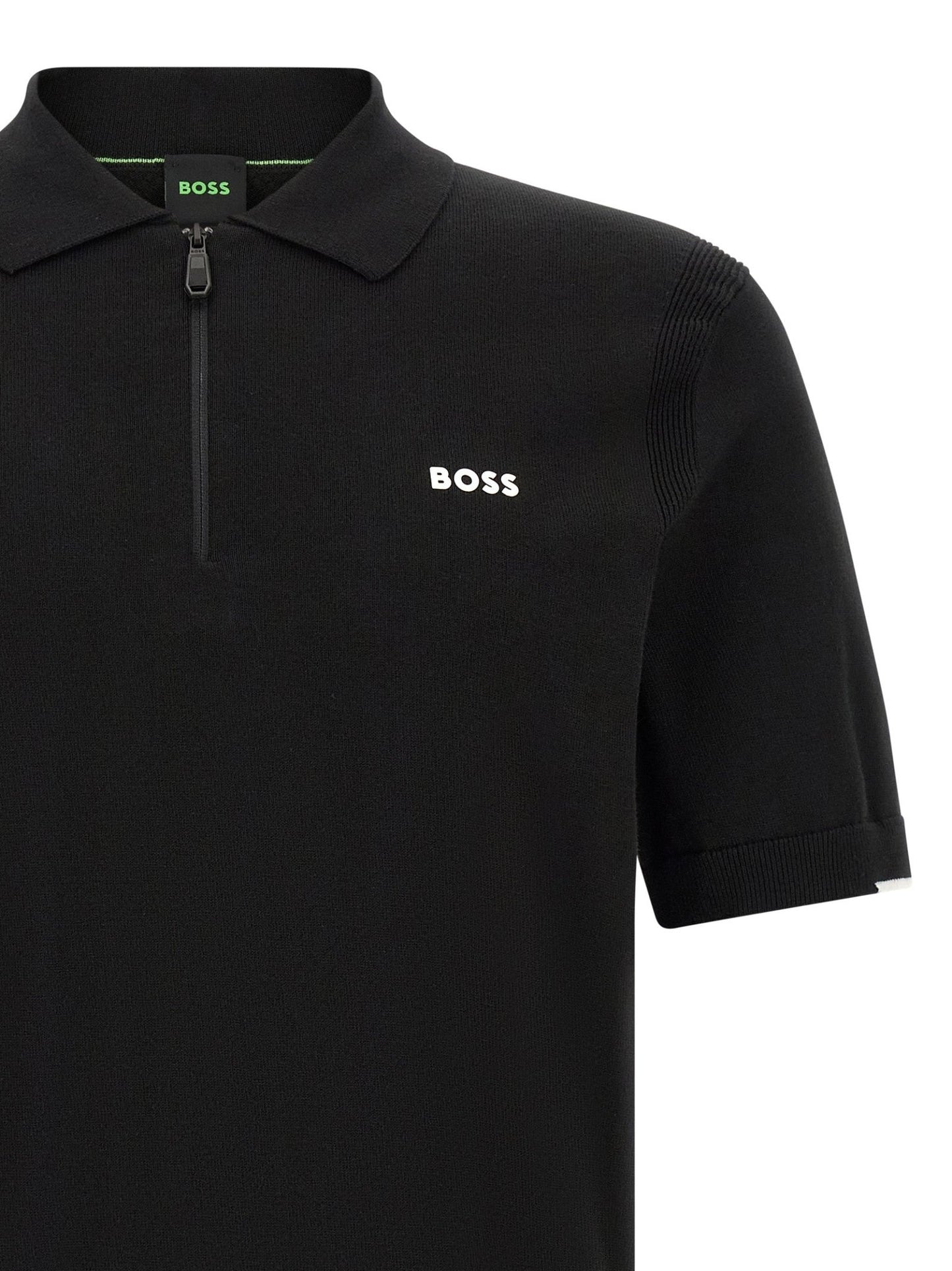 Hugo Boss Black Cotton Polo Shirt - HBPS Beauty & Fashion