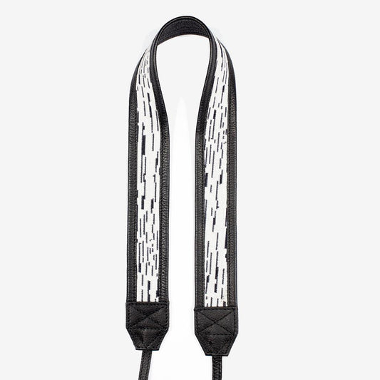 Jaipur #107 - Fabric & Leather camera strap