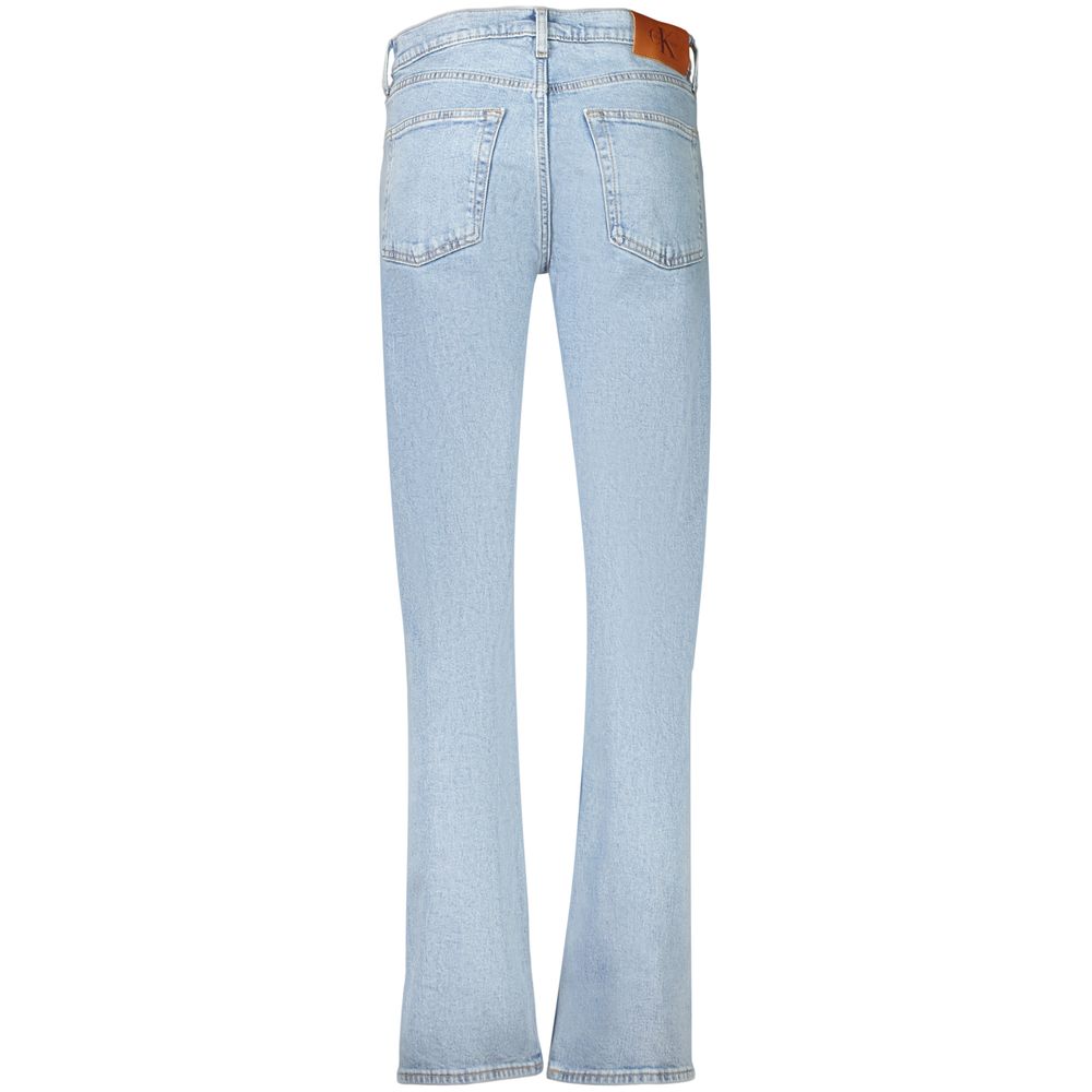 Jean Calvin Klein homme droit en coton bleu clair – CA-44930 - HBPS Beauty & Fashion