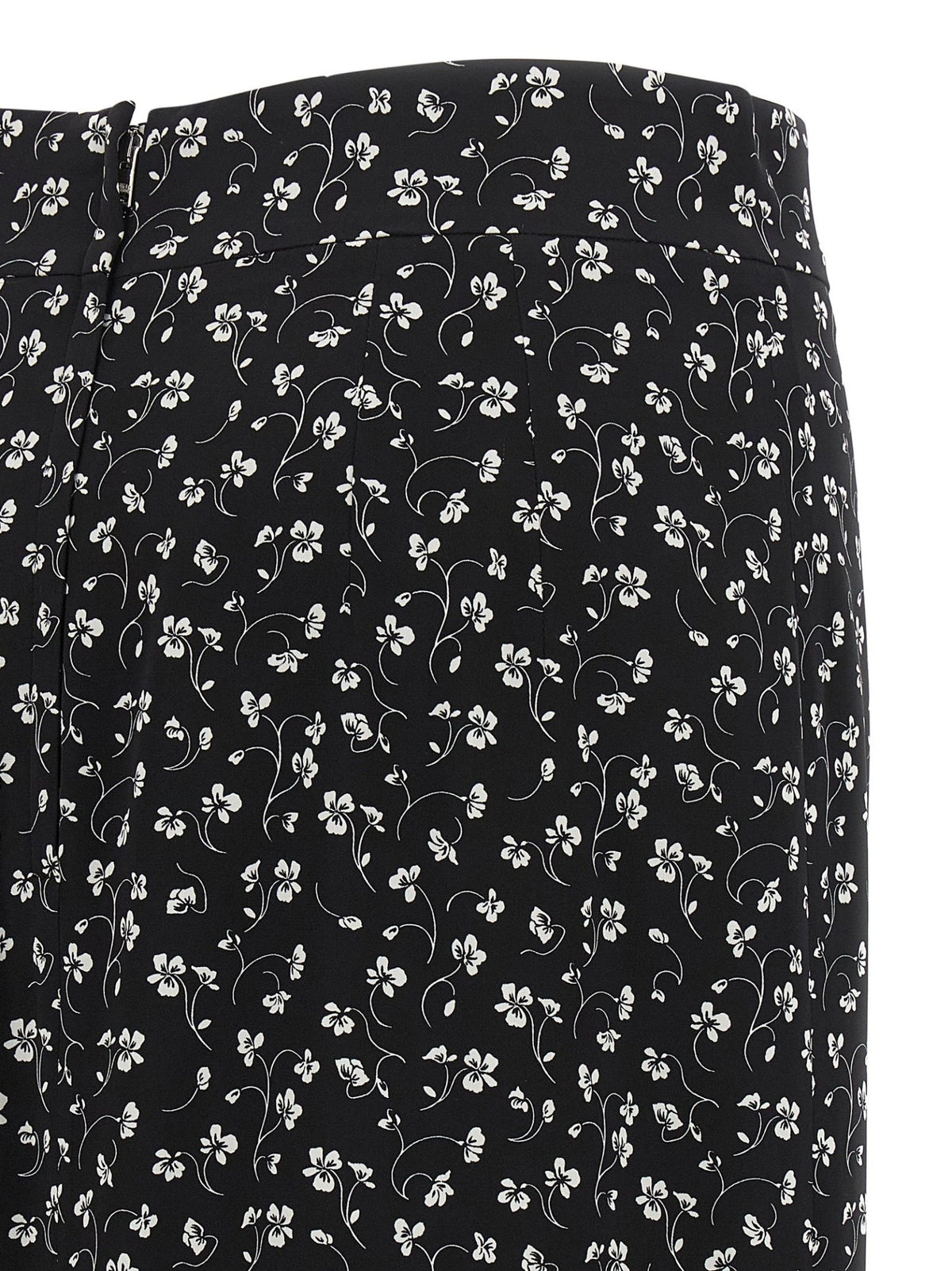 Jupe midi Dolce & Gabbana femme en soie noir et blanc – DO-344191 - HBPS Beauty & Fashion