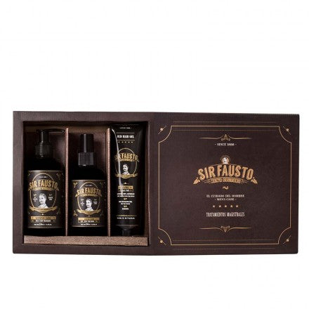 Sir Fausto - Fall Anti-Hair Loss Kit 3 Pcs