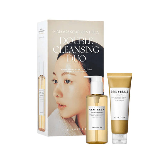 SKIN1004 Centella – Pack of Double Limpieza Suave con Aceite + Espuma | For Sensitive and Balanced Skin
