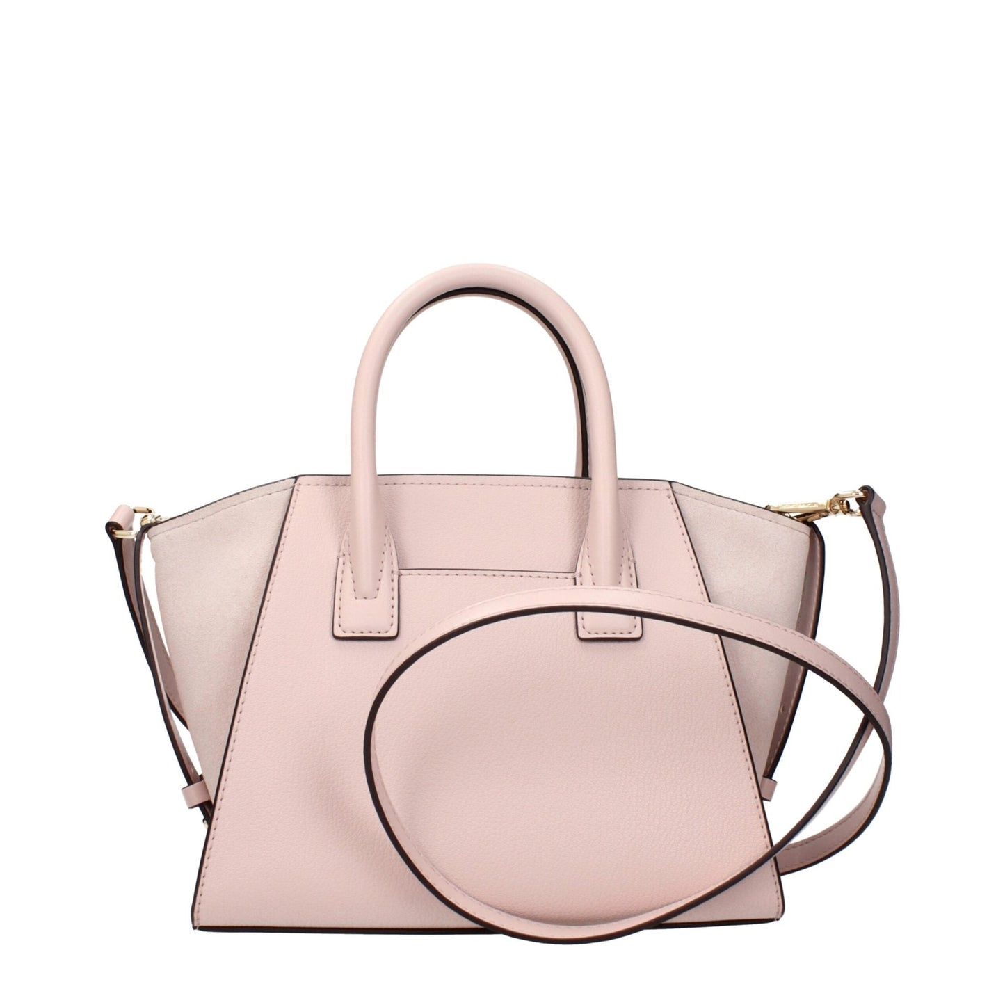 Michael Kors – Sac à Main en Cuir Rose Powder Blush | Logo Frontal | Bandoulière Amovible - HBPS Beauty & Fashion