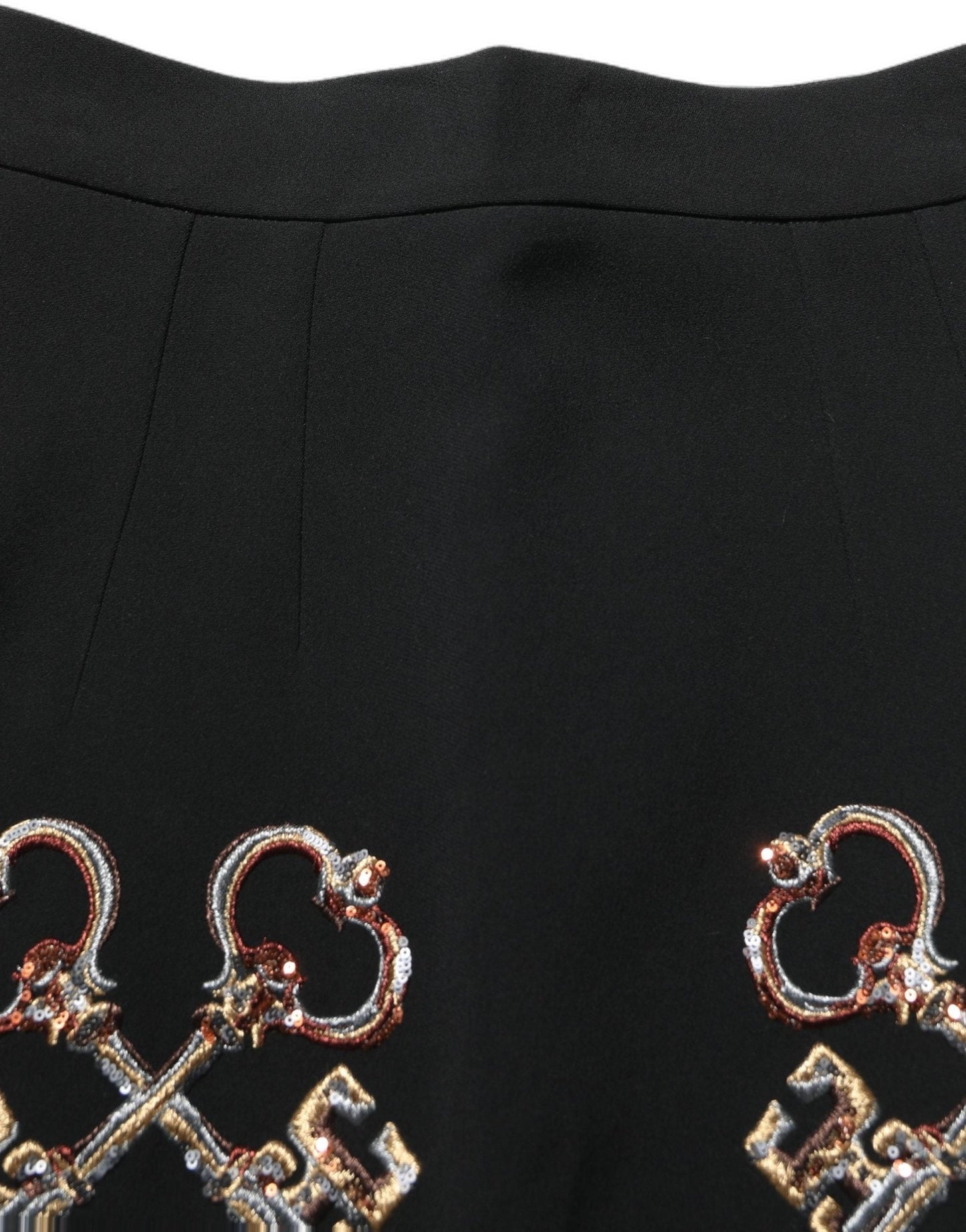 Mini-jupe Dolce & Gabbana Noire Brodée – Authentique | HBPS Fashion - HBPS Beauty & Fashion