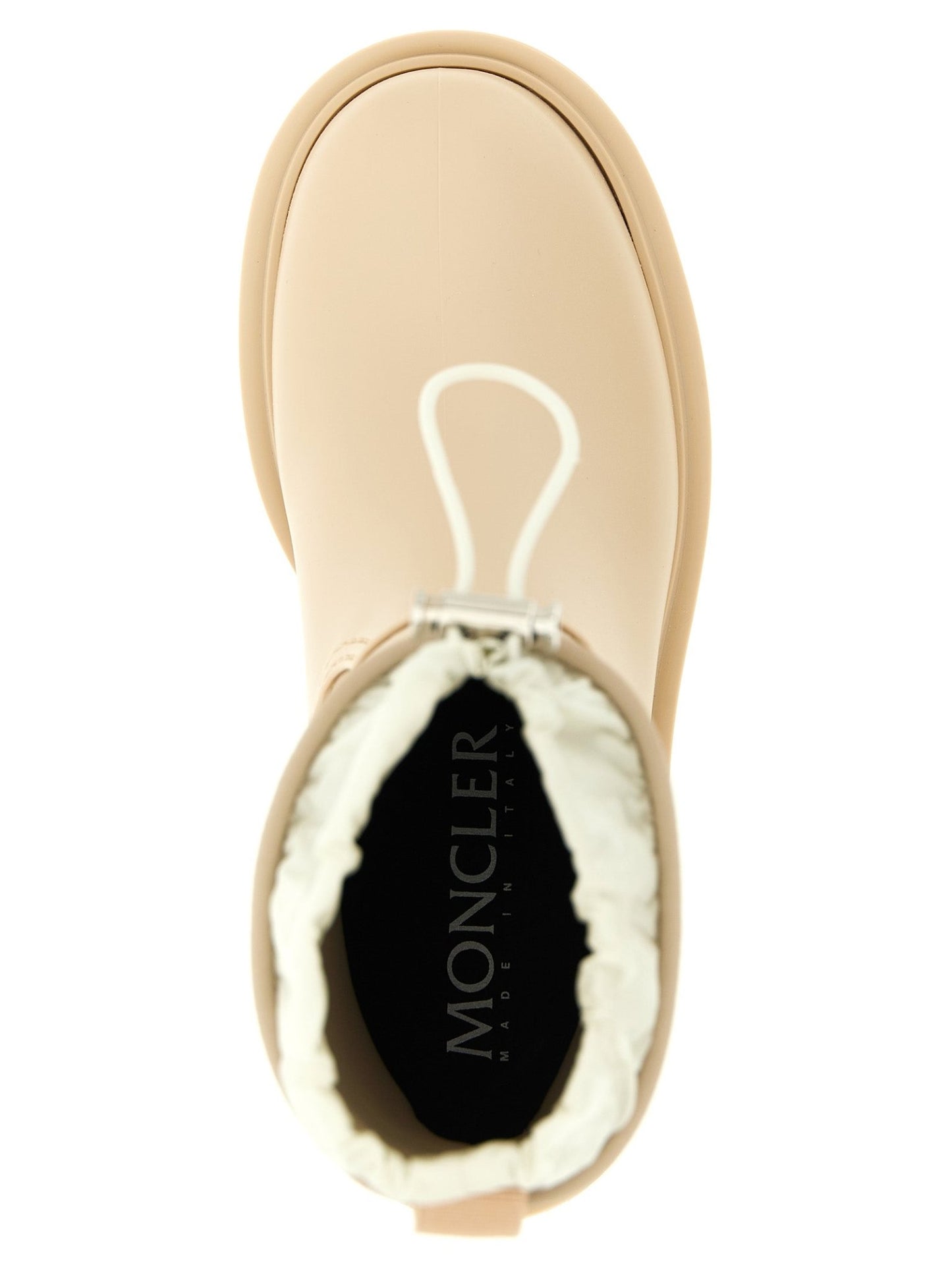 Moncler Beige Pvc Ankle Boots - HBPS Beauty & Fashion