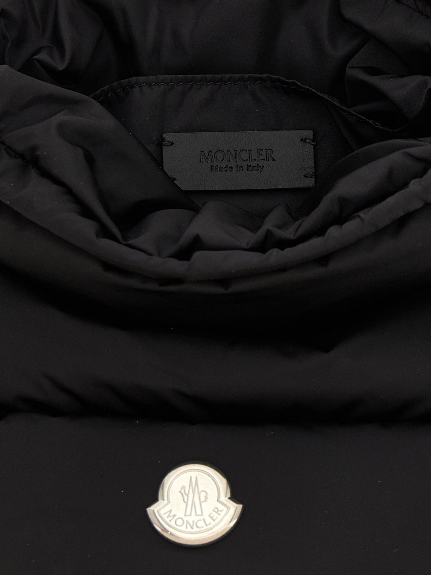 Moncler Black Polyamide Handbag - HBPS Beauty & Fashion