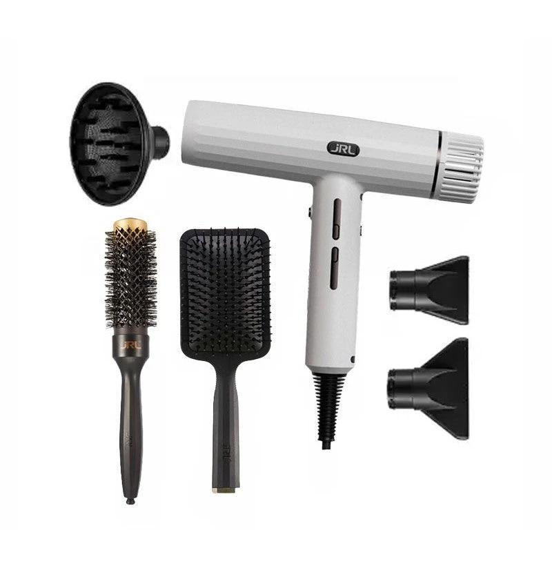 JRL Forte Pro Brushless Hair Dryer Pack with Brushes – Beauty-Privée