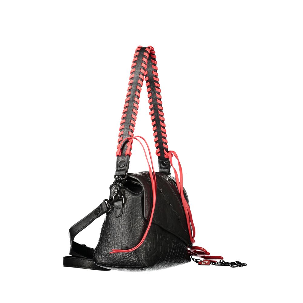 Sac à main Desigual femme All Mickey Phuket Mini Soft en polyuréthane noir – DE-47995 - HBPS Beauty & Fashion