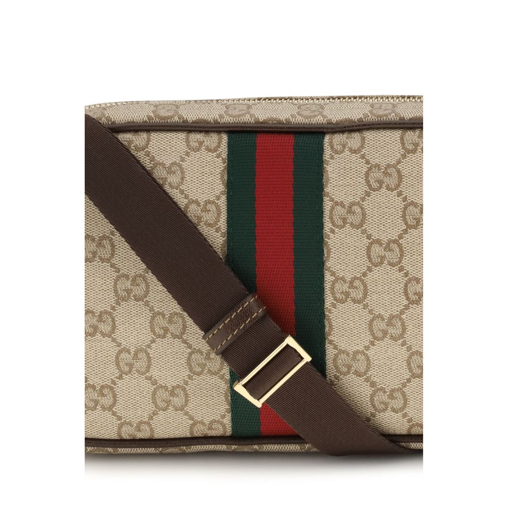 Sac Bandoulière Gucci GG Beige en Coton – Bande Web | HBPS Fashion - HBPS Beauty & Fashion