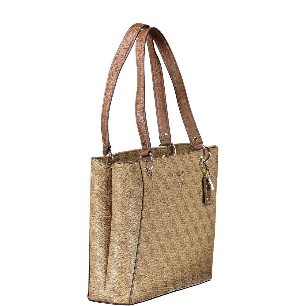 Sac Guess Jeans Noelle II Beige – Authentique | HBPS Fashion - HBPS Beauty & Fashion