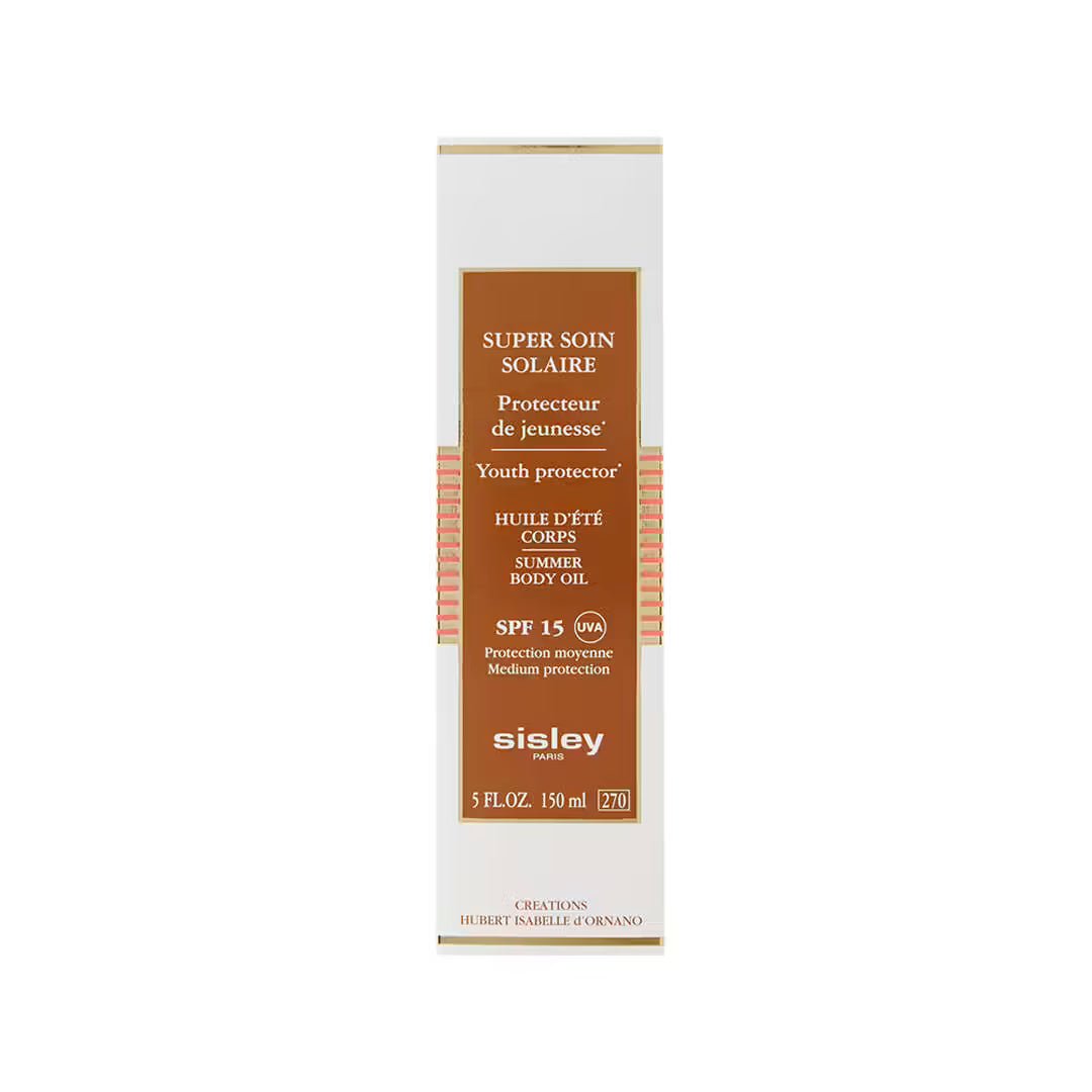 Sisley – Super Soin Solaire Huile d’Été Corps SPF15 | Protection UVA/UVB Anti-Âge - HBPS Beauty & Fashion