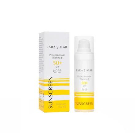 Sara Simar - Crème solaire à la vitamine E - SPF50+, 30 ml