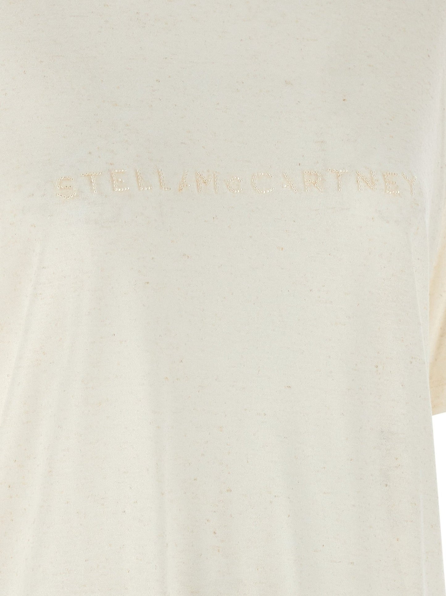 Stella McCartney White Viscose T-Shirt - HBPS Beauty & Fashion