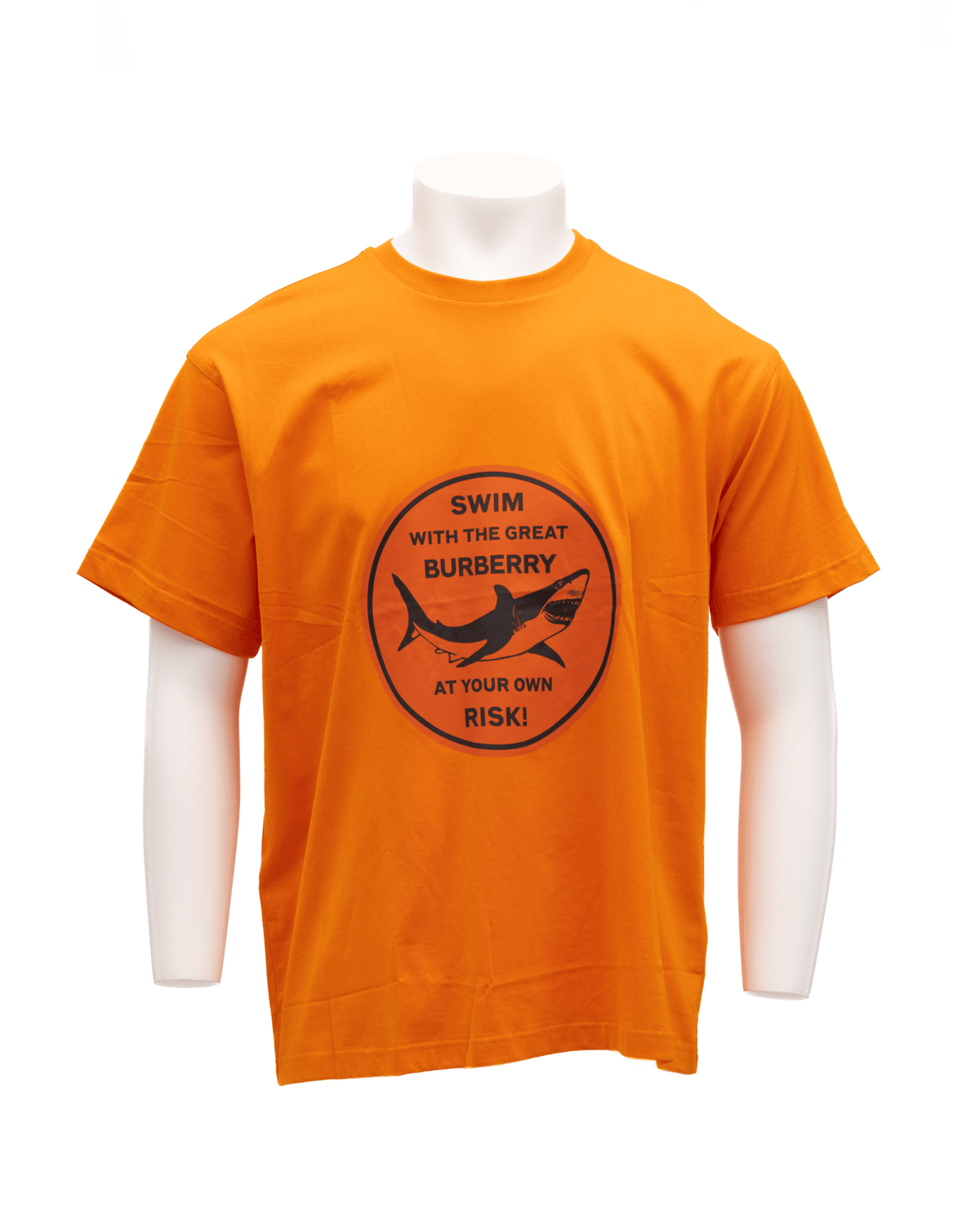 T-shirt Burberry homme en coton orange – K8_2642 - HBPS Beauty & Fashion
