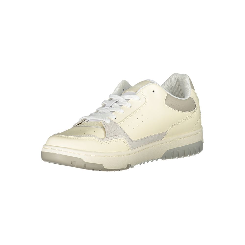 Tommy Hilfiger Beige Sports Sneakers with Unique Embroidery - HBPS Beauty & Fashion