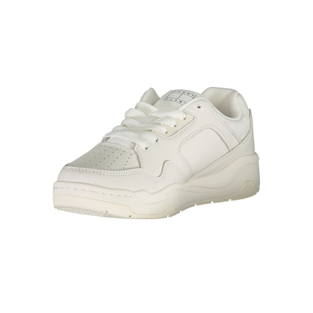 Tommy Hilfiger Bianco Poliuretano Donna Sneaker - HBPS Beauty & Fashion