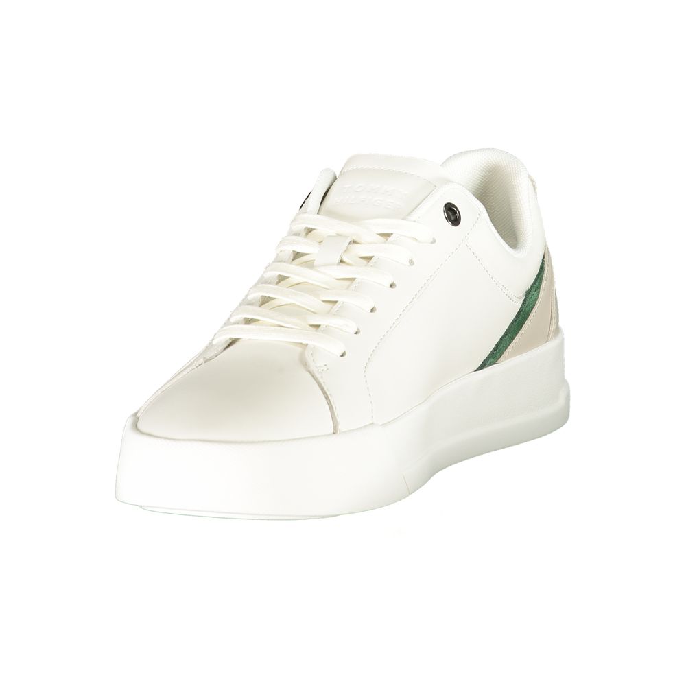 Tommy Hilfiger Bianco Polyurethane Uomo Sneaker - HBPS Beauty & Fashion