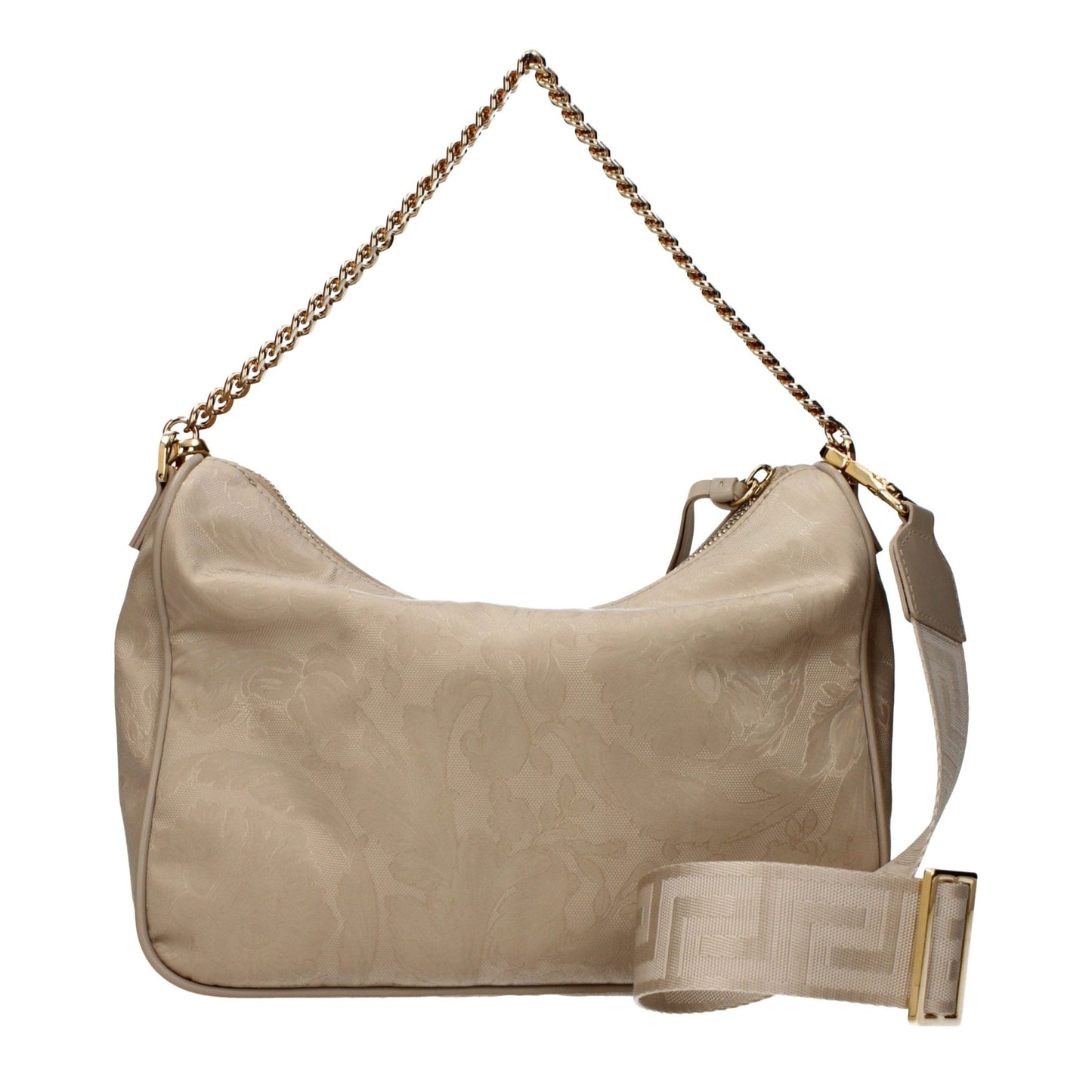 Versace Beige Fabric Handbag - HBPS Beauty & Fashion