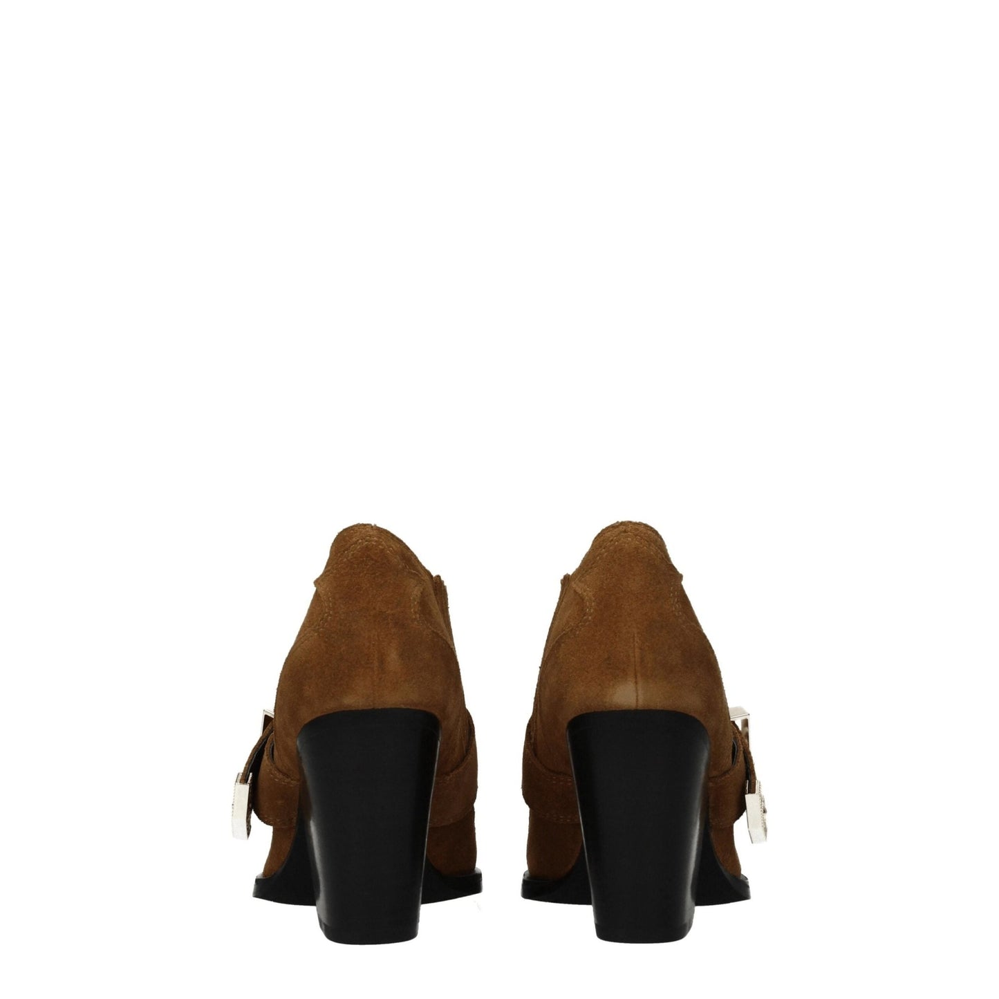 Versace Jeans Brown Leather Ankle Boots - HBPS Beauty & Fashion