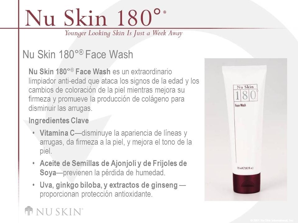 Nu Skin 180°® Face Wash - Beauty-Privée