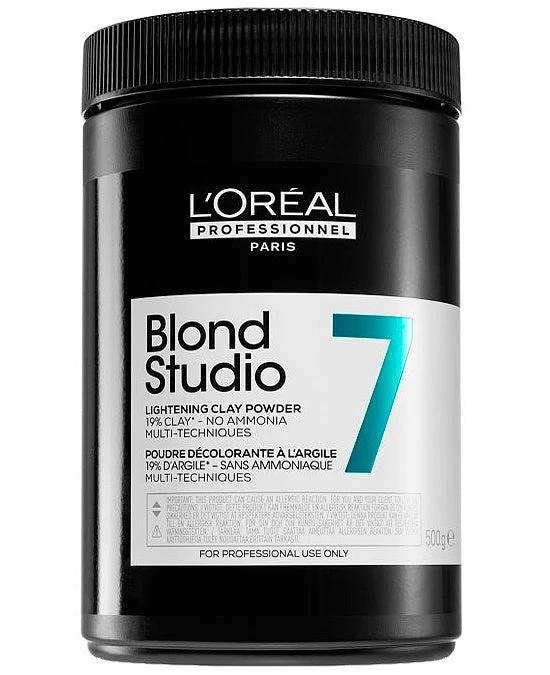 Blond Studio Lightening Clay Powder 7 - 500 g by L'OREAL