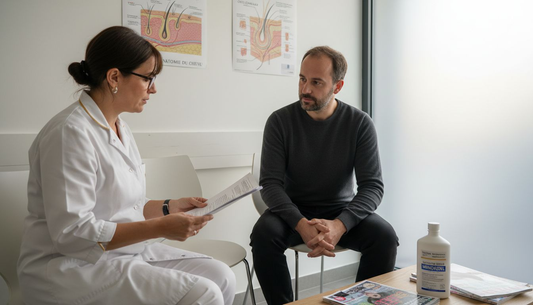 Prendre rendez-vous avec un spécialiste pour traiter la perte de cheveux