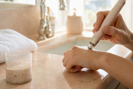 Microdermabrasion à domicile : ce qu'elle change vraiment sur la peau - HBPS Beauty & Fashion