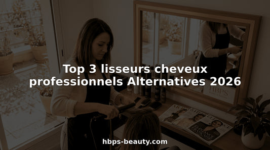 Top 3 lisseurs cheveux professionnels Alternatives 2026 - HBPS Beauty & Fashion