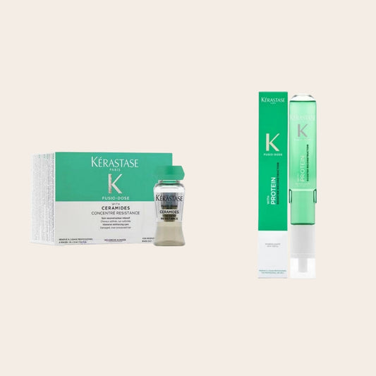 Coffret Kérastase Fusio-Dose Résistance – Concentré et Booster Reconstruction