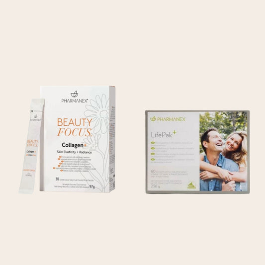 Coffret Pharmanex Beauté Intérieure – Collagen+ et LifePak+