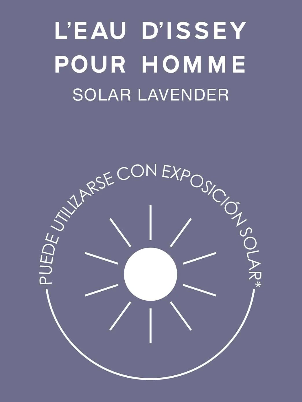 L'Eau d'Issey pour Homme Solar Lavender by Perfumerías Padilla