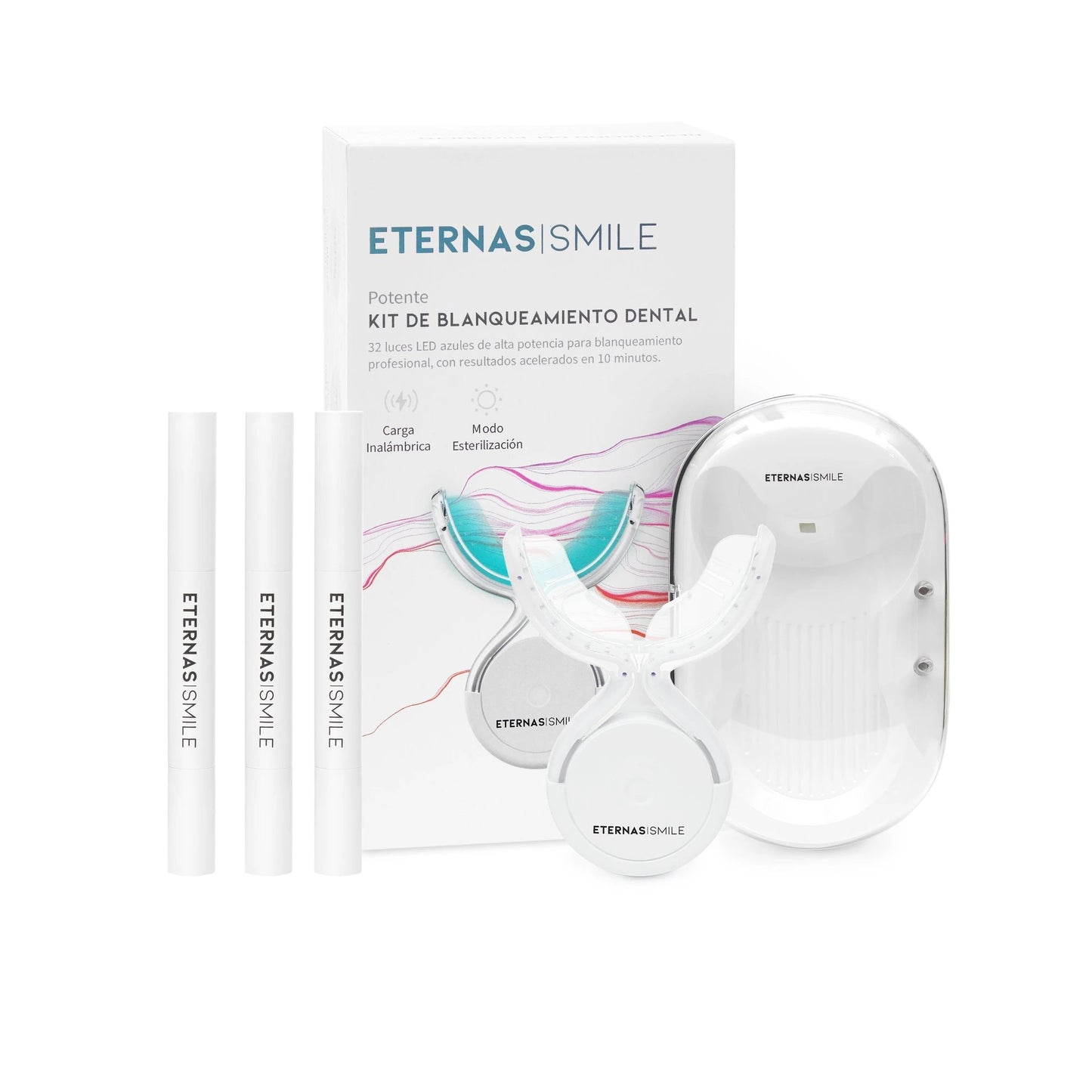 Kit Blanqueamiento Dental Profesional Tecnología Luz Dual by Eternas