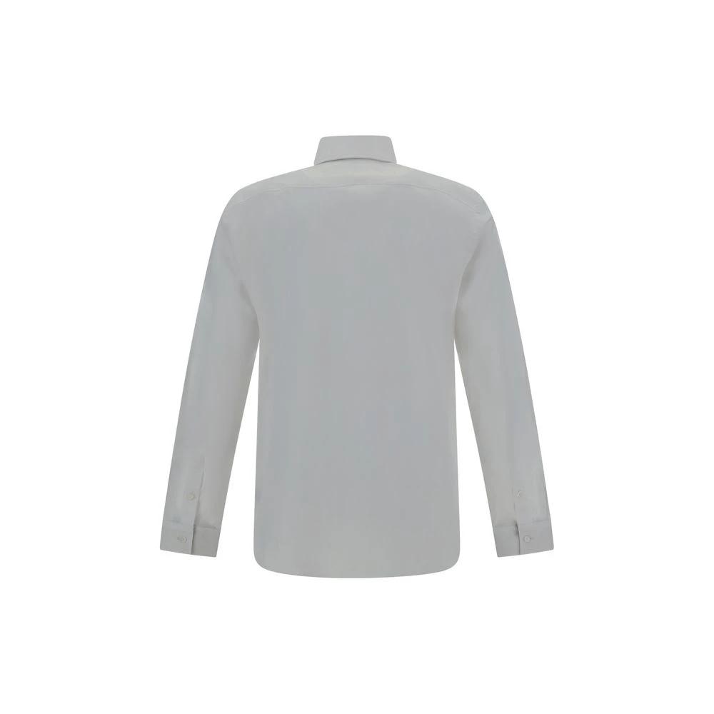 Burberry White Elastane Dress Shirt by Burberry