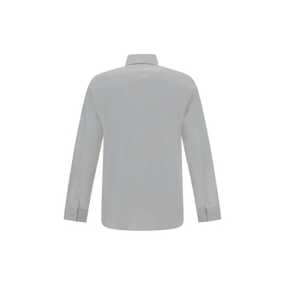 Burberry White Elastane Dress Shirt by Burberry
