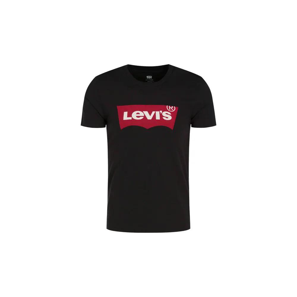 Levi's Black Cotton T-Shirt by Levi's