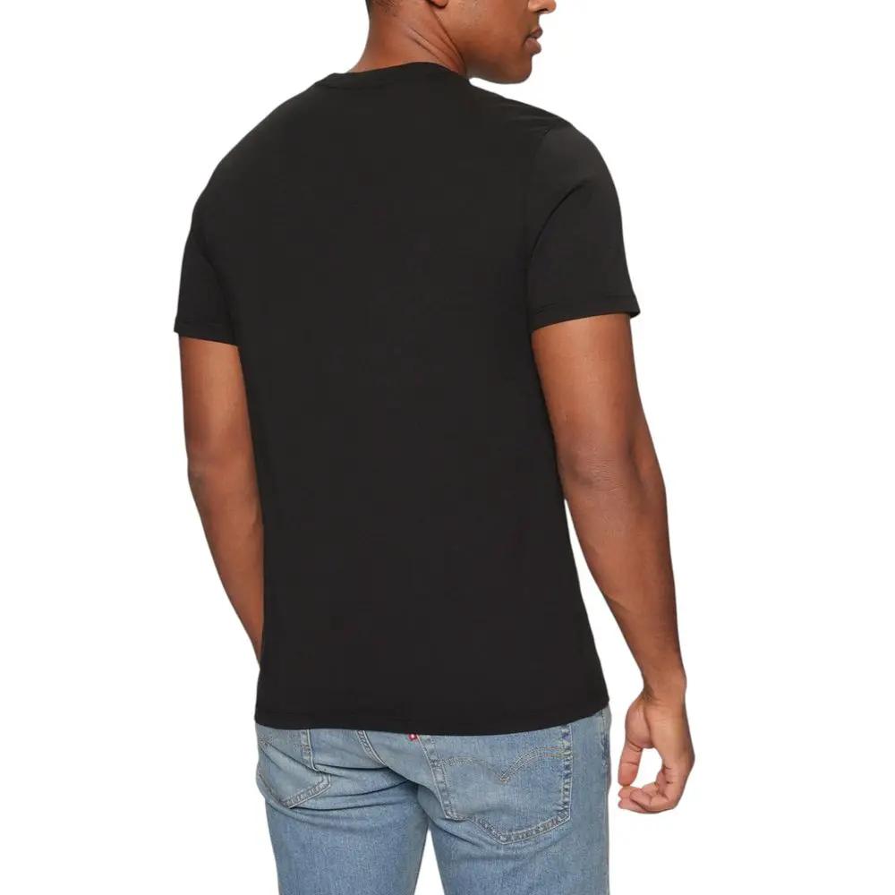 Levi's Black Cotton T-Shirt by Levi's