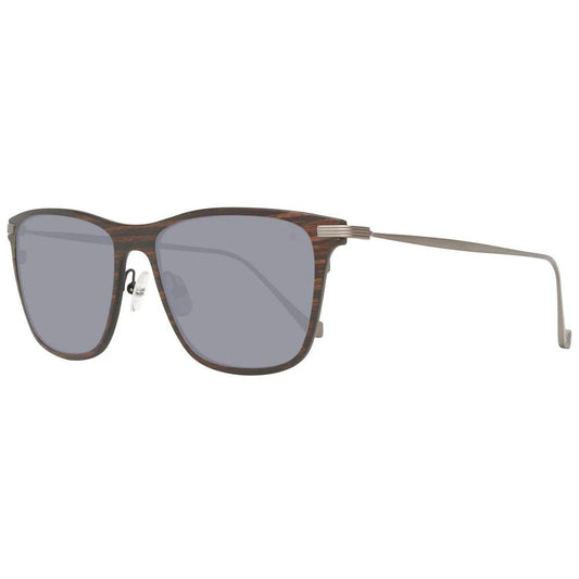 Hackett Gray Metal Sunglasses by Hackett