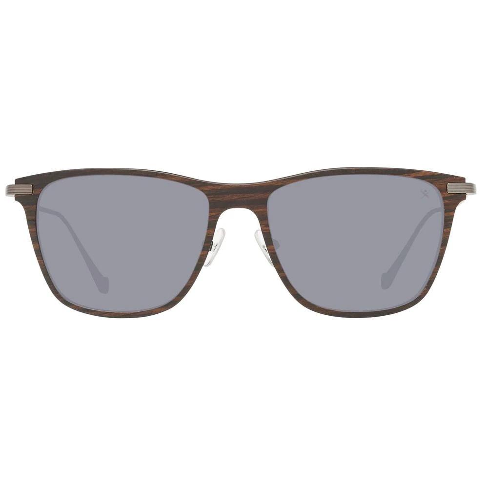 Hackett Gray Metal Sunglasses by Hackett