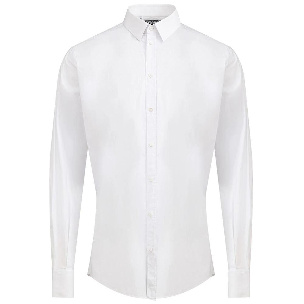 Dolce & Gabbana White Cotton Dress Shirt by Dolce & Gabbana