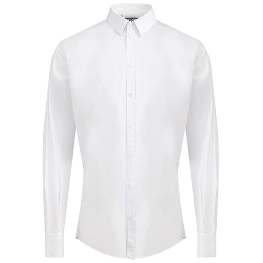 Dolce & Gabbana White Cotton Dress Shirt by Dolce & Gabbana