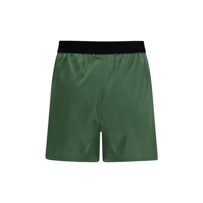 Tom Ford Bicolor Silk Bermuda Shorts by Tom Ford