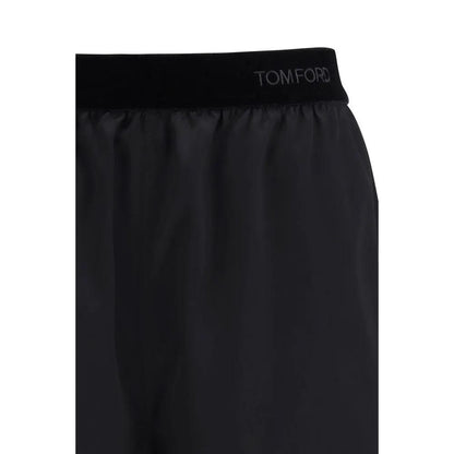 Tom Ford Black Silk Bermuda Shorts by Tom Ford