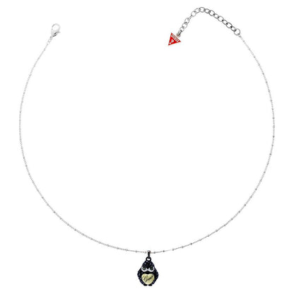 Guess Transparent Stainless Steel Necklace