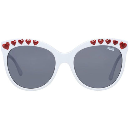 Victoria's Secret White Plastic Sunglasses by Victoria's Secret