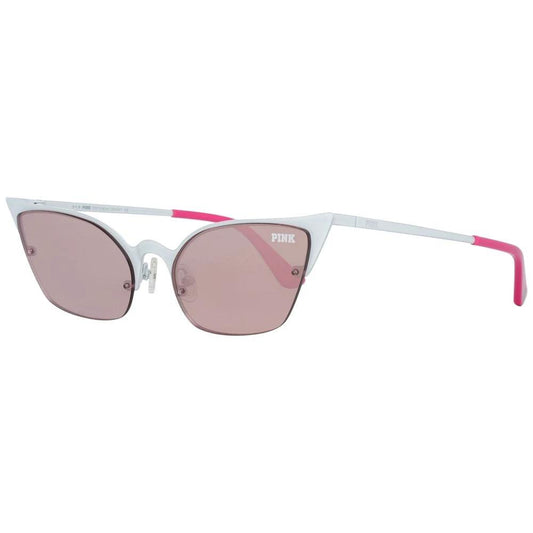 Victoria's Secret White Metal Sunglasses by Victoria's Secret
