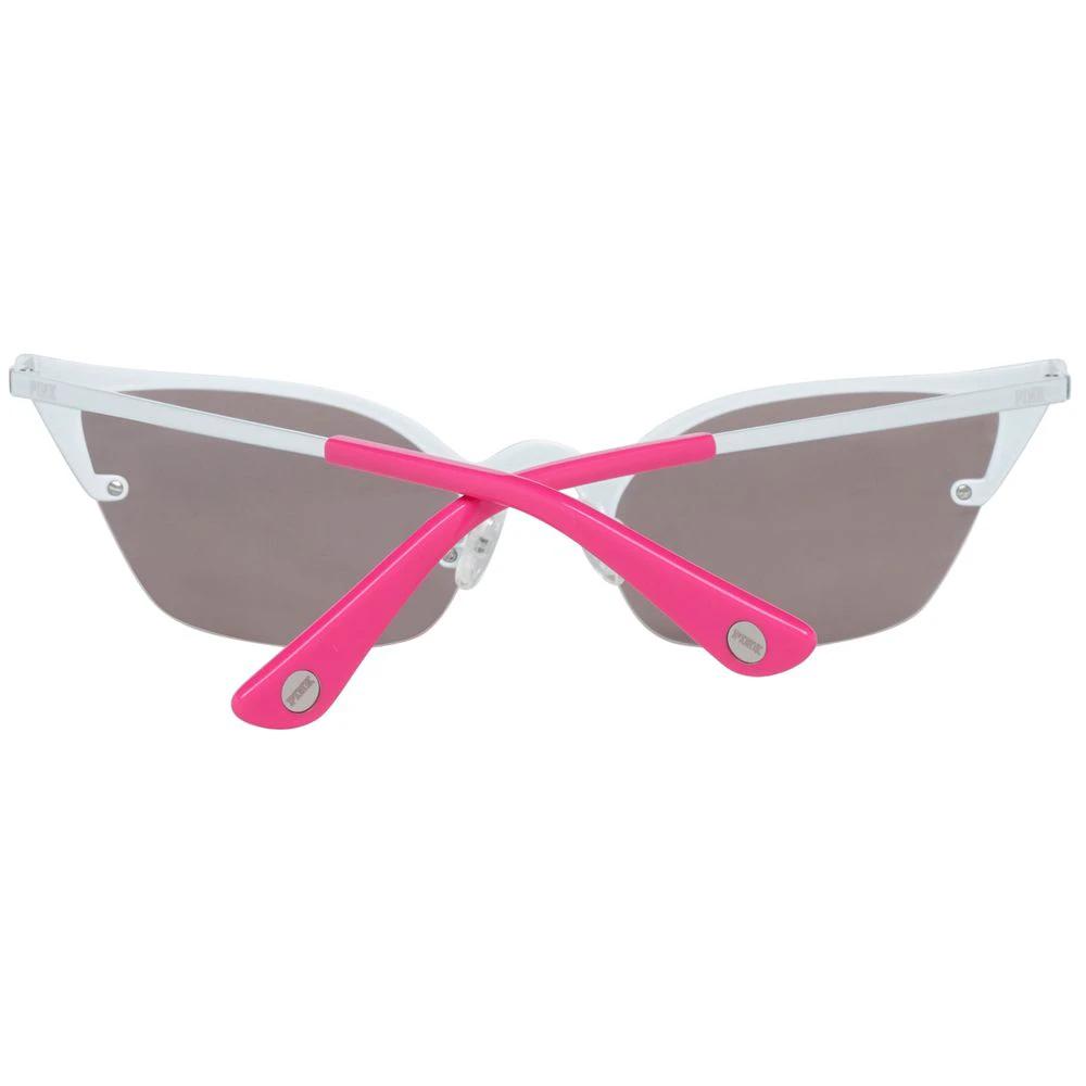 Victoria's Secret White Metal Sunglasses by Victoria's Secret