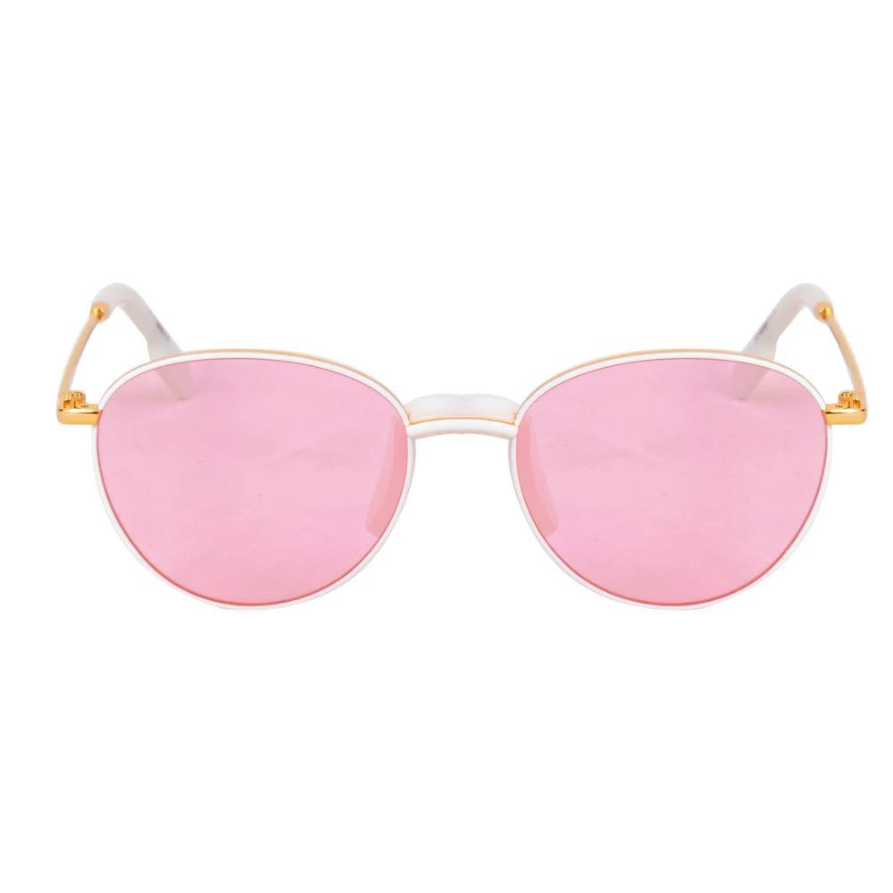 Kenzo Gold Metal Sunglasses by Kenzo